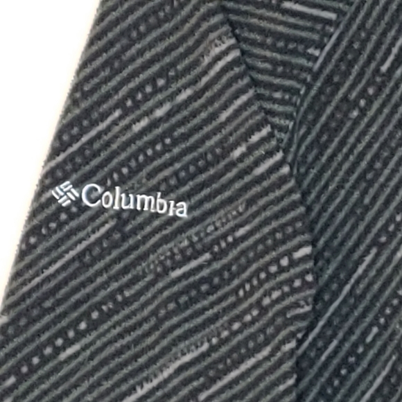 COLUMBIA Fleece Top 1/4 zip gray 16 18 XLARGE long sleeve - Picture 6 of 9